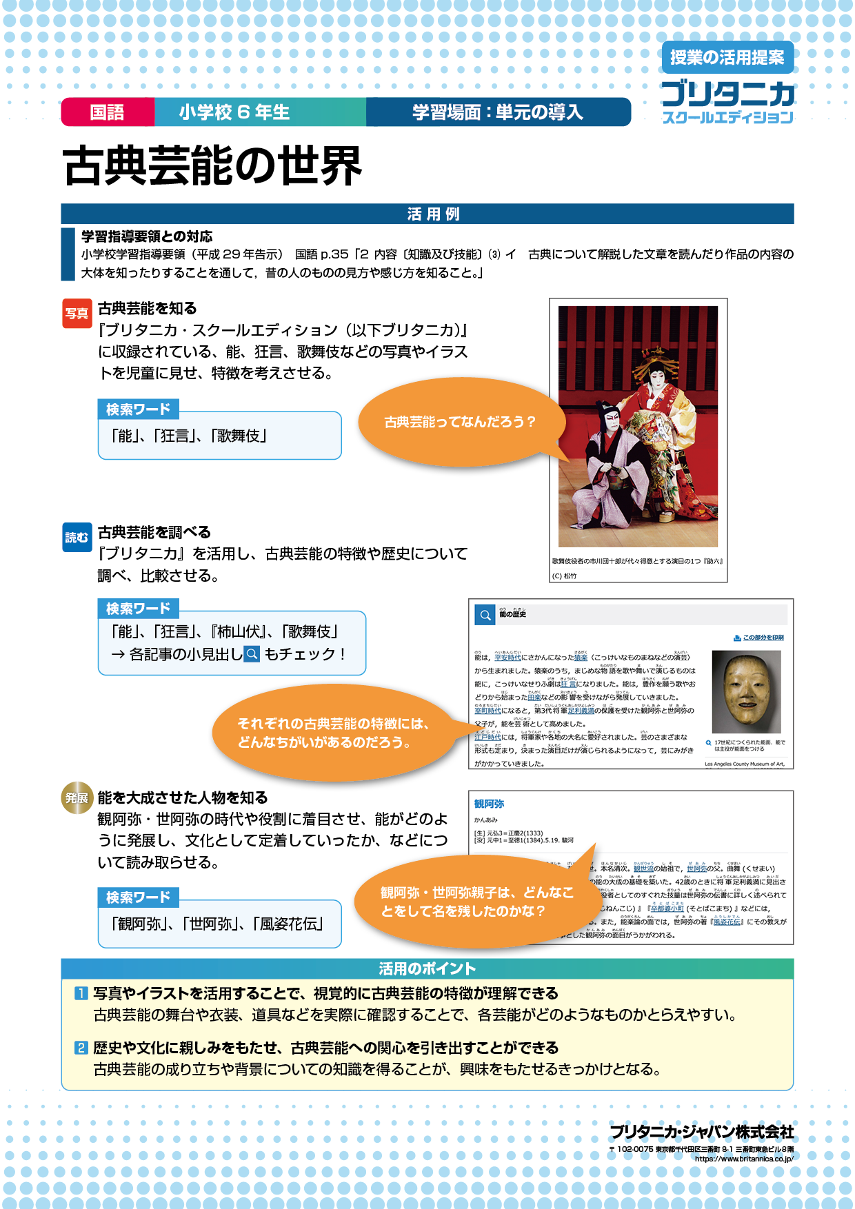 古典 の 世界 1 古典芸能の世界 -